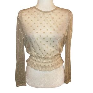 Mesh blouse